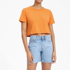 Everlane Crop Tee